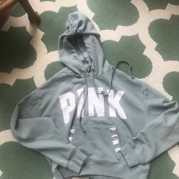 PINK Victoria's Secret Tops - Victoria secret cropped hoodie small used once